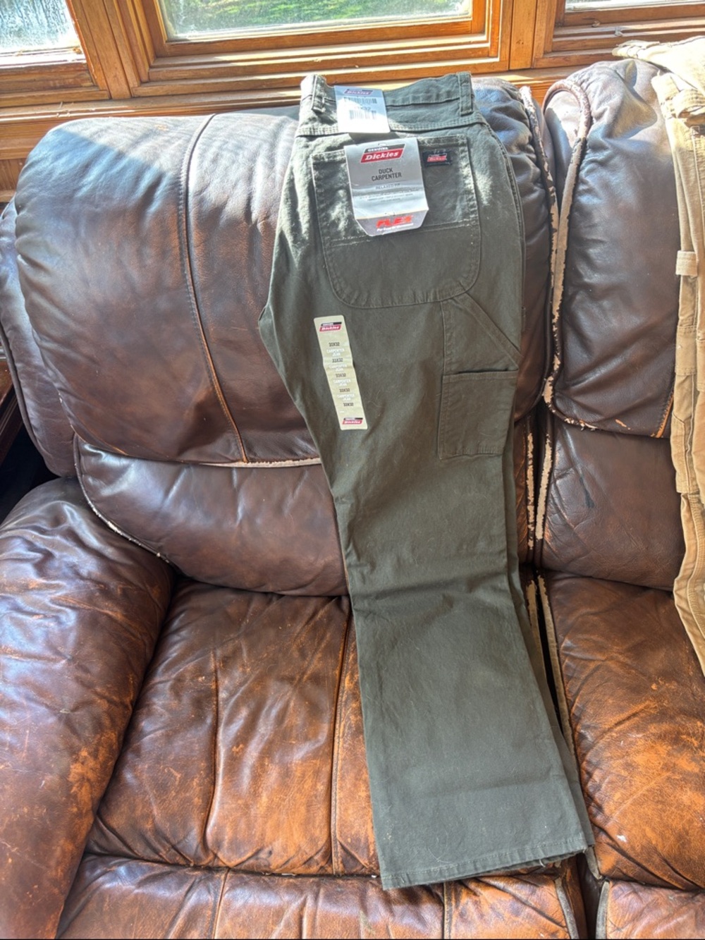 Dickies Olive Green Work Carpenter Pants